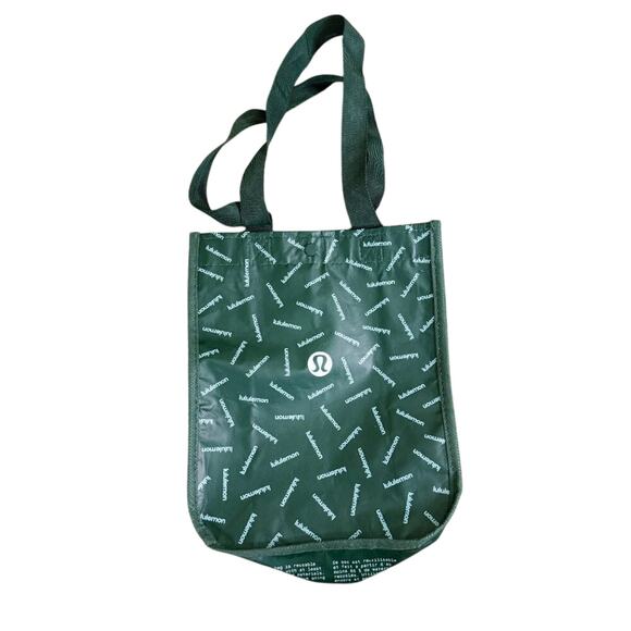 Lululemon Bundle of 5 Reusable Shopping Bags Small/Large Snap Closure EUC - Picture 6 of 7